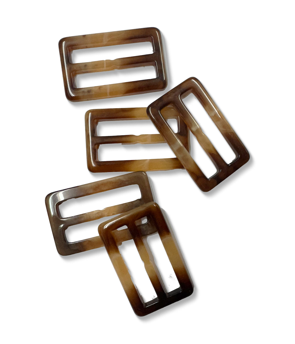 Faux Large Italian Buckles