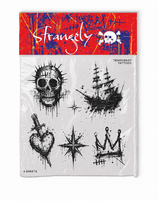 Slum Gentry 430 Temporary Tattoos Pack