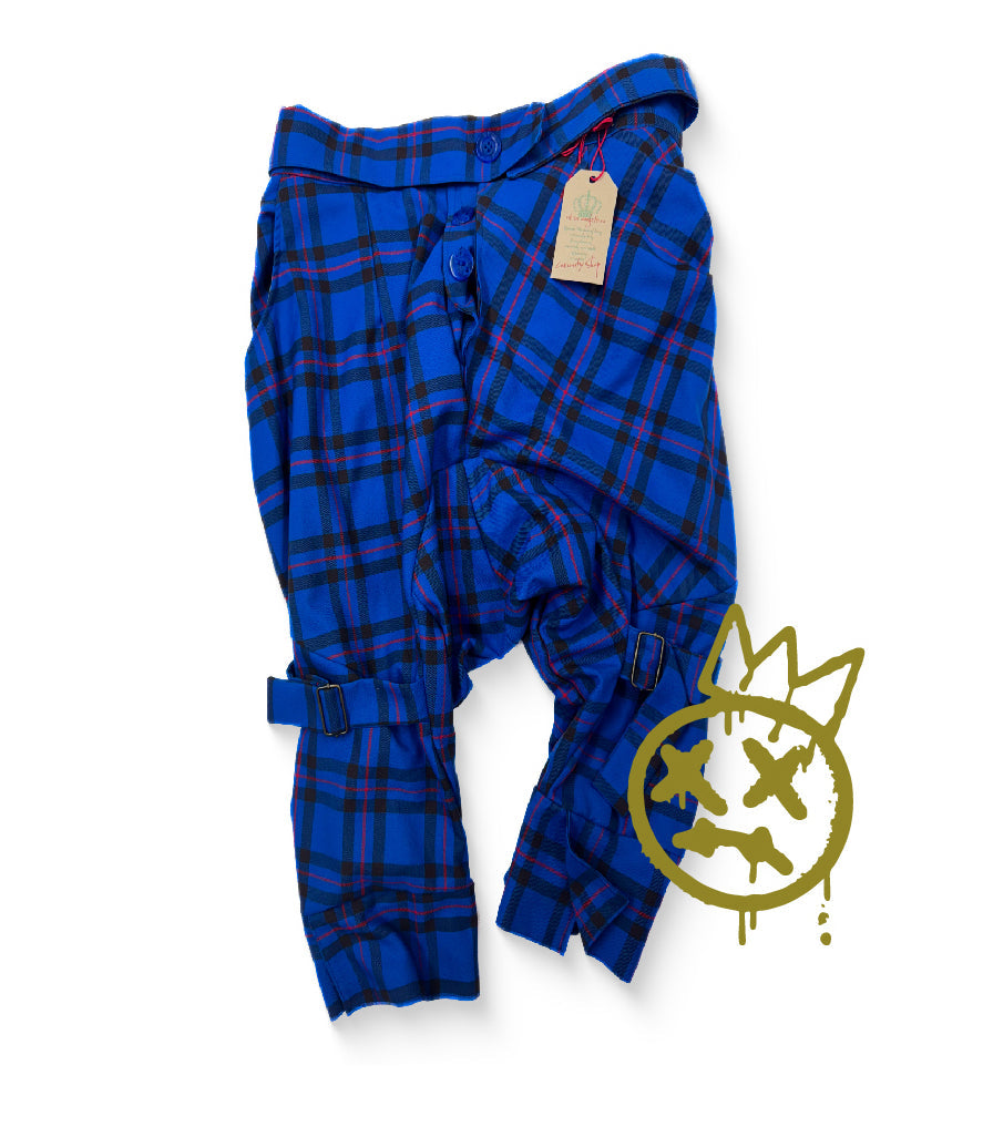 Strangely “bondage” trousers