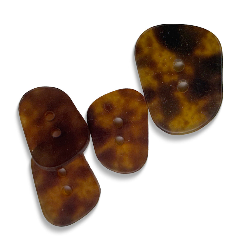 Brown Tortoise Shell buttons