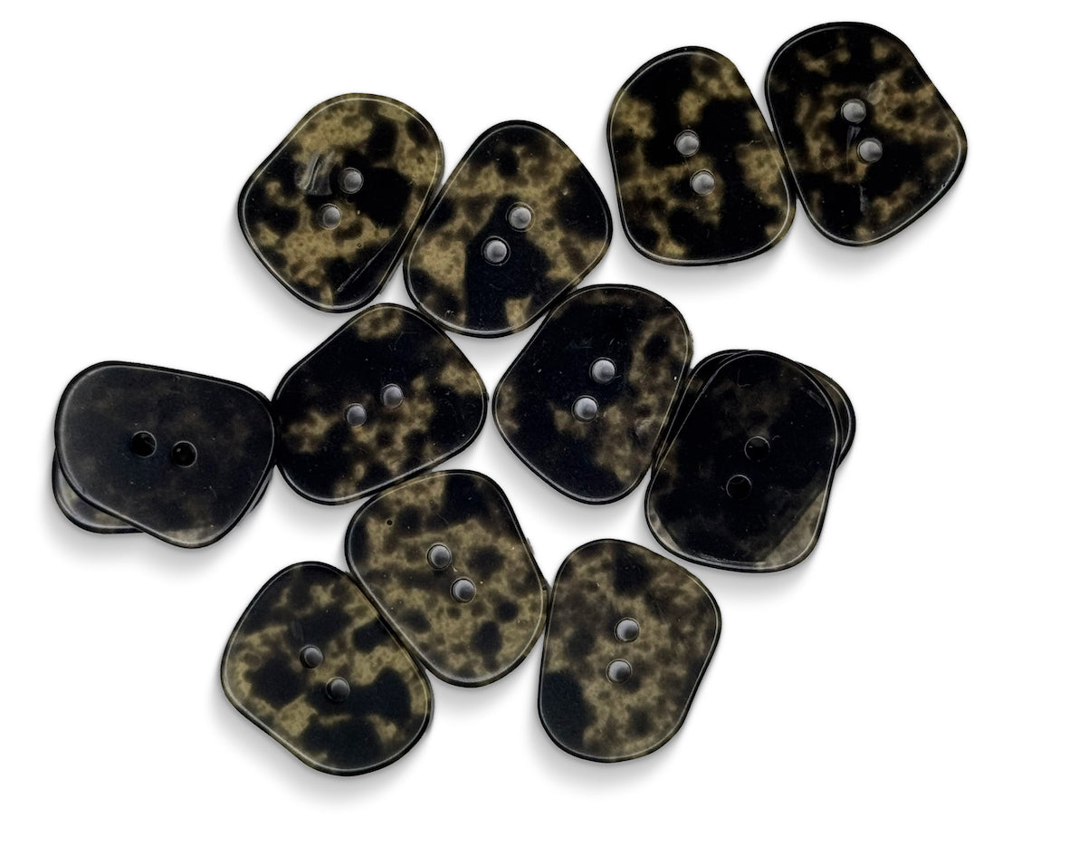Black Tortoise Shell buttons