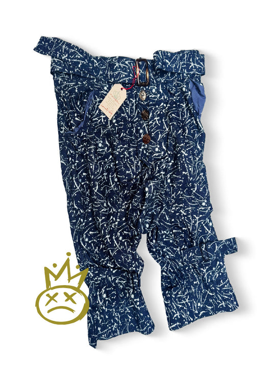 Strangely “bondage” trousers