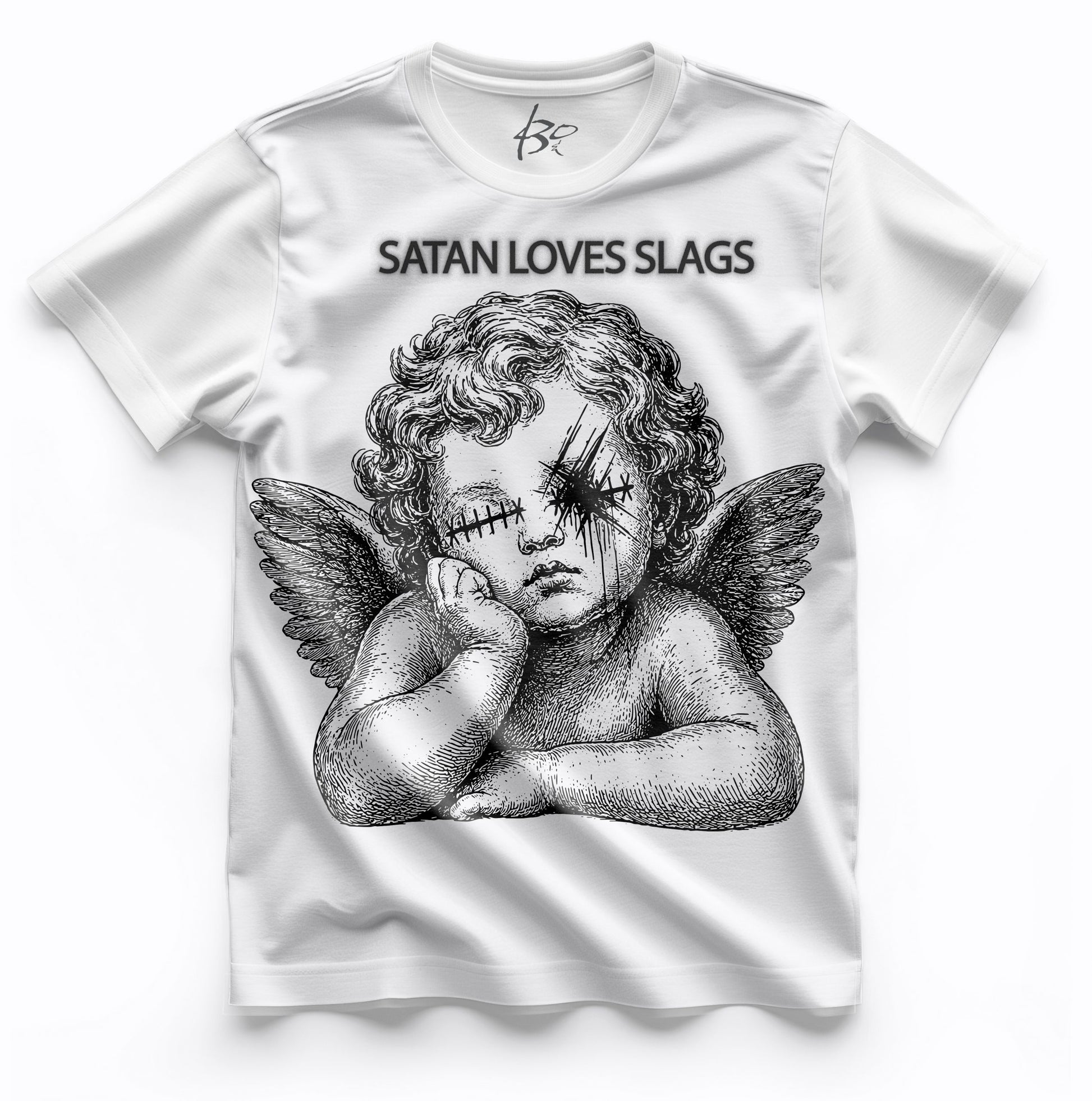 Satan Loves Slags T-Shirt — Post No Bills Edition